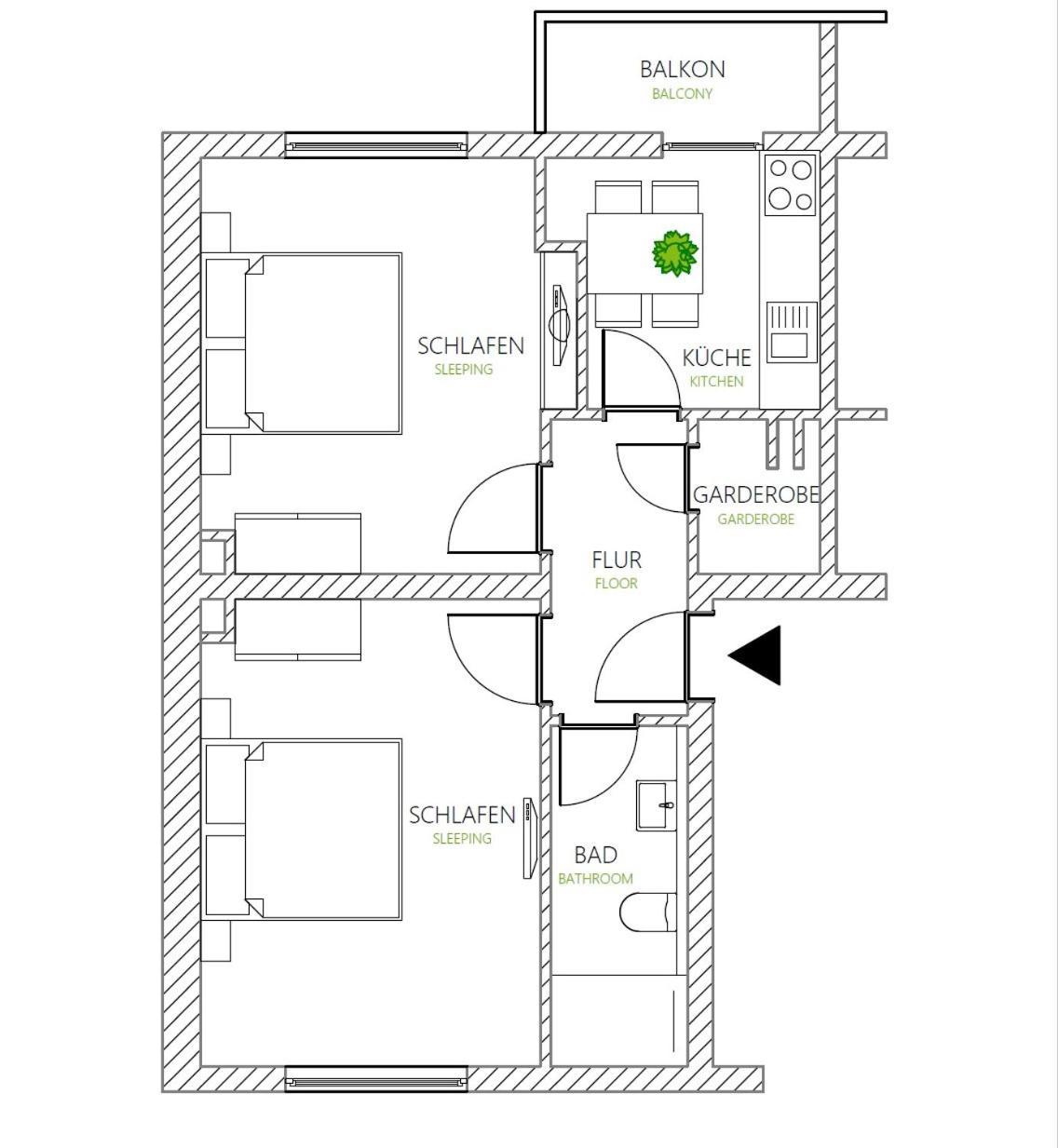 Glueck Auf Appartements Schleiermacherstrasse Duisbourg Extérieur photo